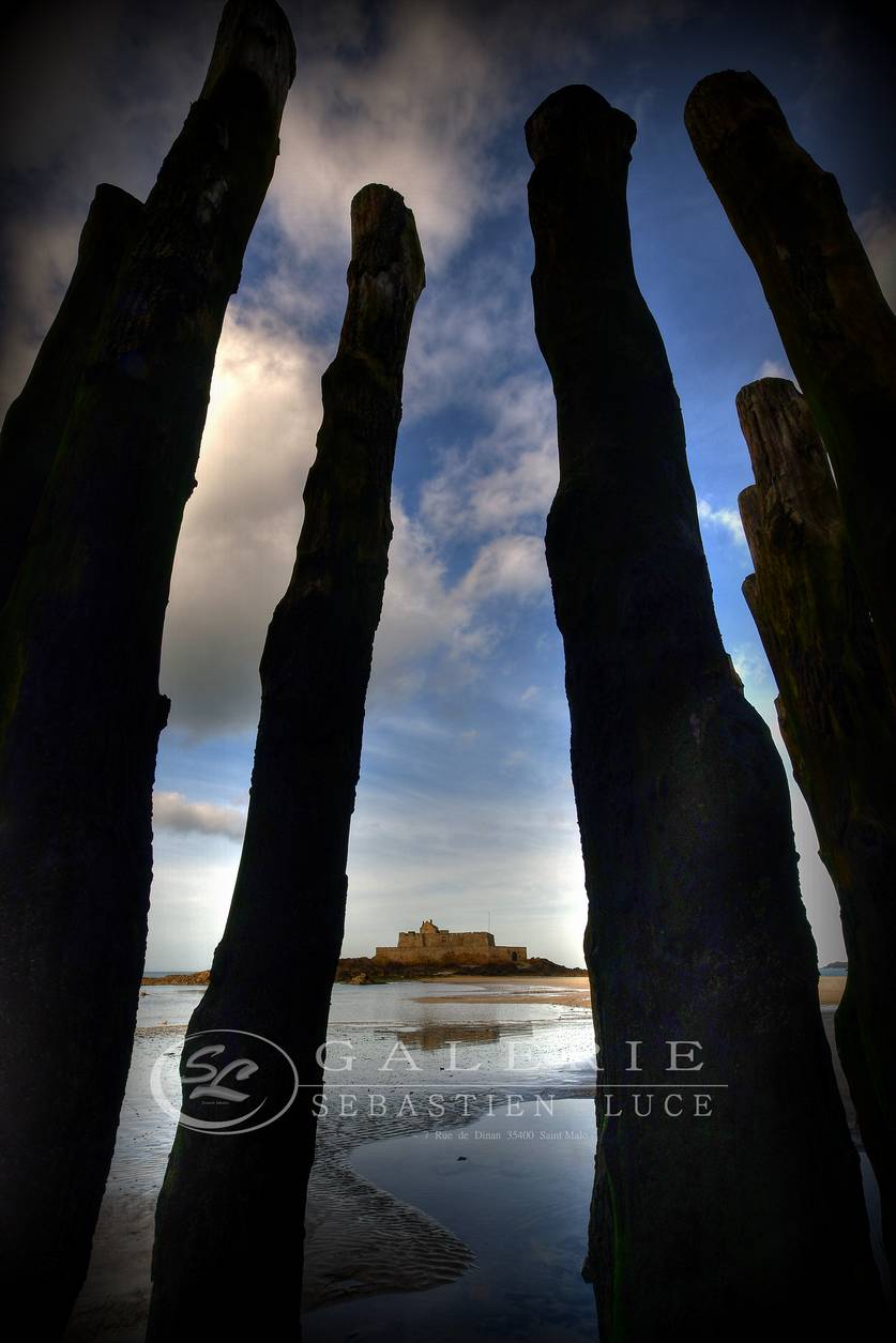 Muraille de Brise-Lames - Photographie Photographies par thématiques Galerie Sébastien Luce