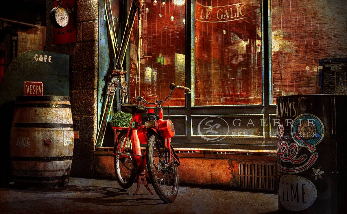 Cadre Rouge - Photographie Photographies d'art en édition limitée Galerie Sébastien Luce
