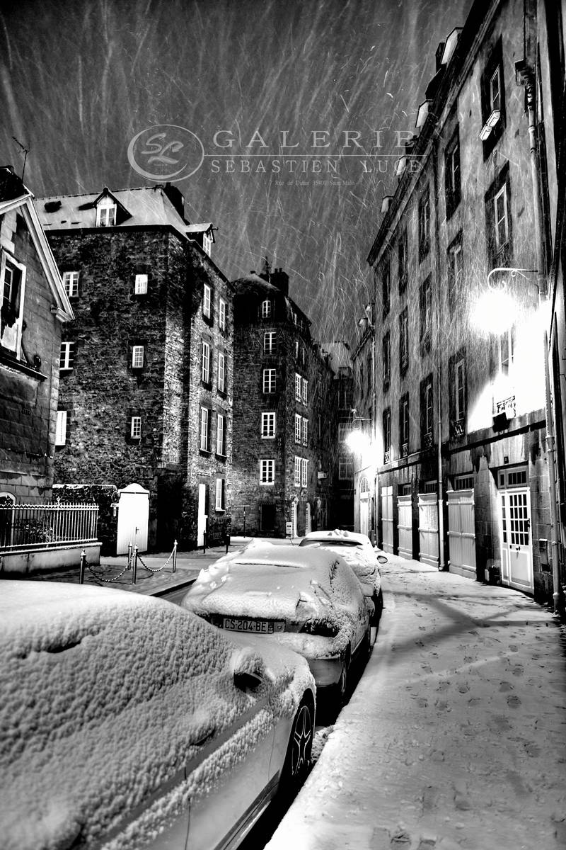 Hiver Breton -St Malo  - Photographie Photographies par thématiques Galerie Sébastien Luce