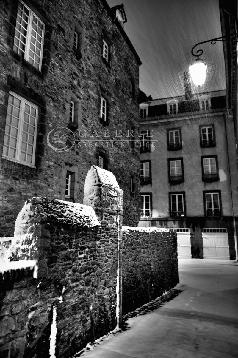 Neige poudreuse en Intra    - Photographie Photographies par thématiques Galerie Sébastien Luce