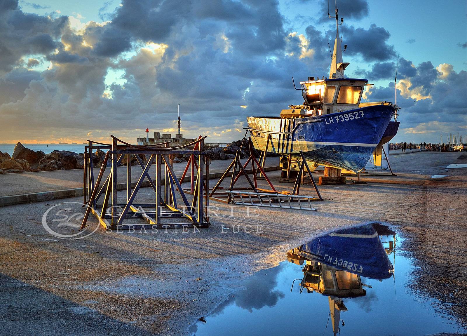 Reflet sur ber  - Photographie Photographies par thématiques Galerie Sébastien Luce