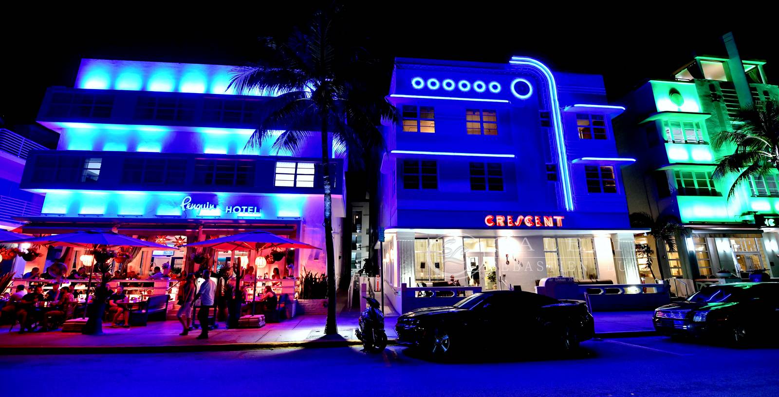 Miami Night - Photographie Photographies par thématiques Galerie Sébastien Luce