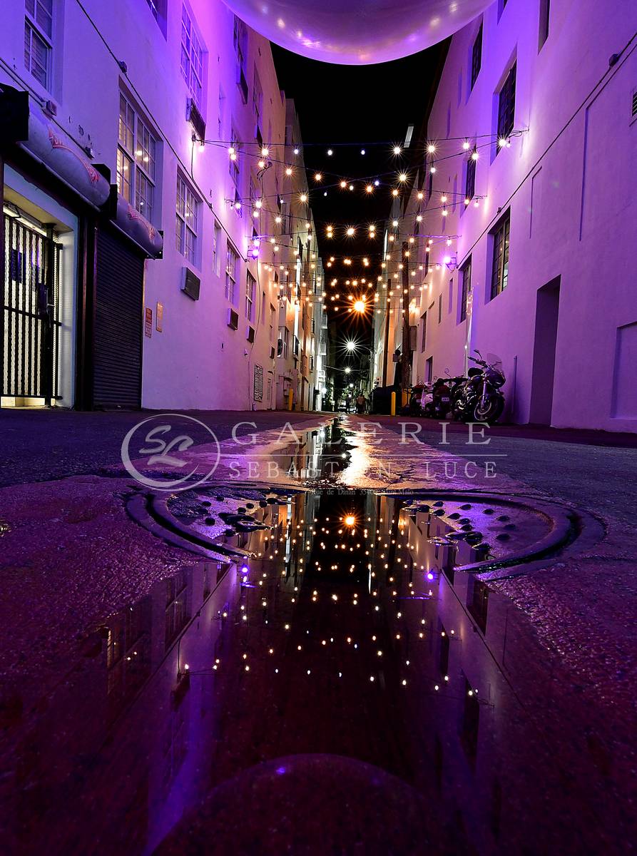 Galerie Sébastien Luce Photographies Purple Street Photos d´art édition ...
