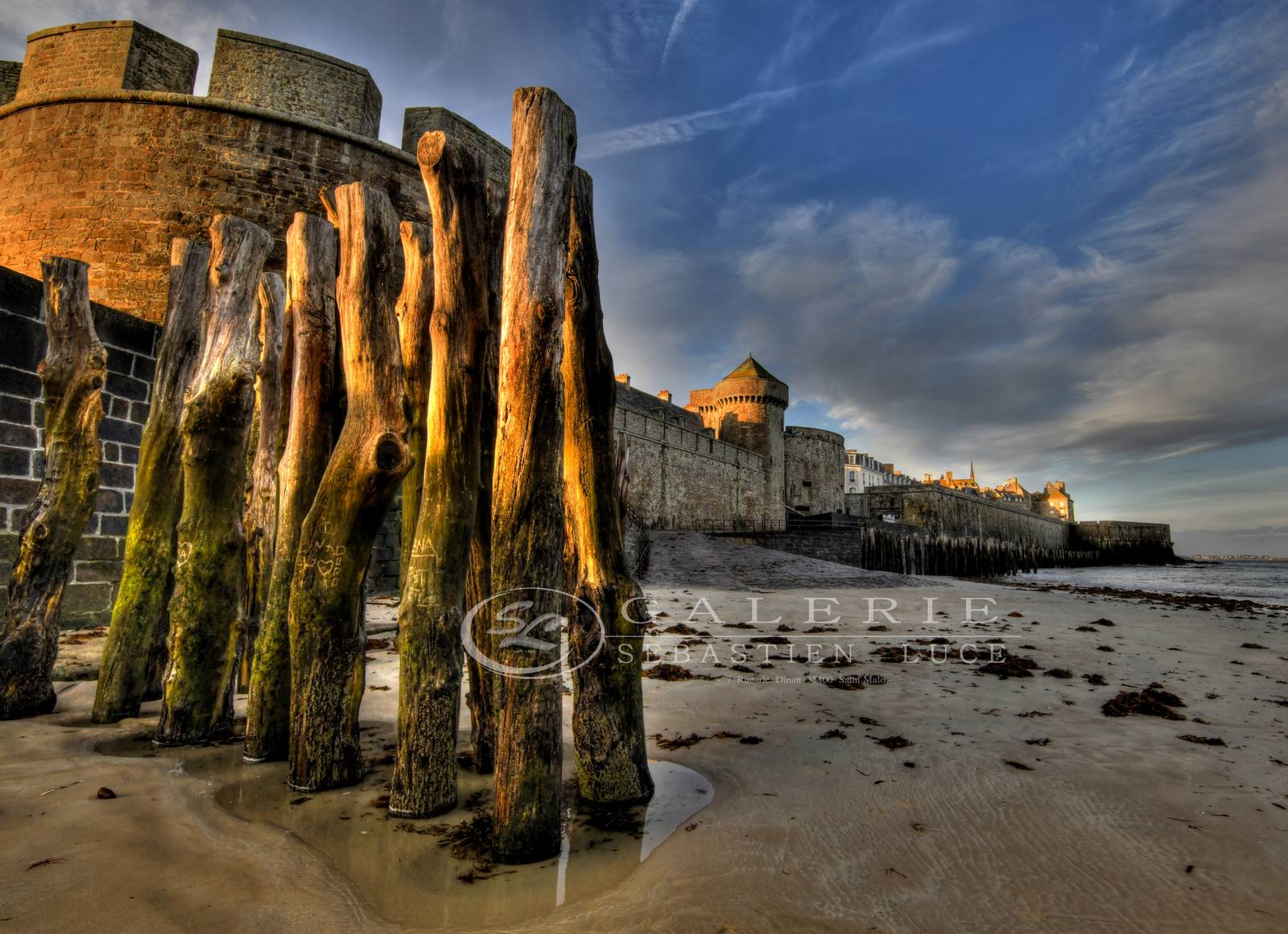 Saint Malo  l´imposante  - Photographie Photographies par thématiques Galerie Sébastien Luce