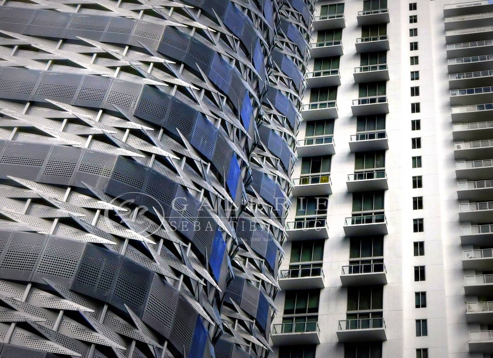 Miami - Building - Photographie Photographies par thématiques Galerie Sébastien Luce