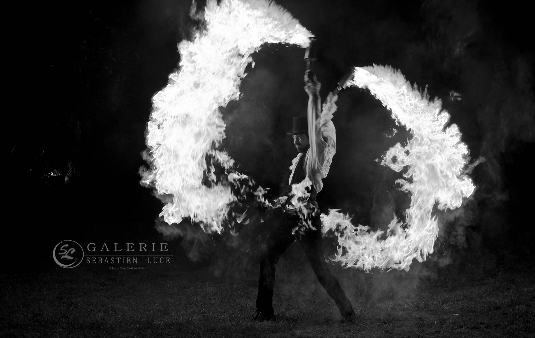 Galerie Sébastien Luce Photographies Jouer avec le Feu Photos d´art édition limitée