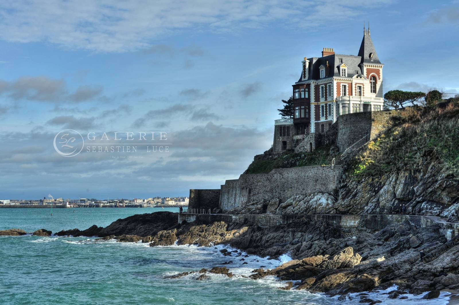 Vue Mer -Dinard - Photographie Photographies par thématiques Galerie Sébastien Luce