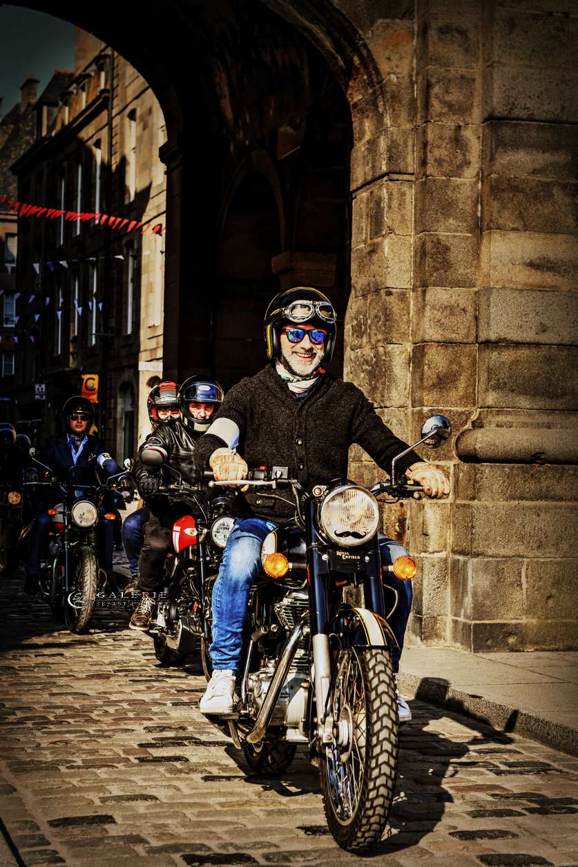 bikers - Saint Malo - Photographie Photographies par thématiques Galerie Sébastien Luce