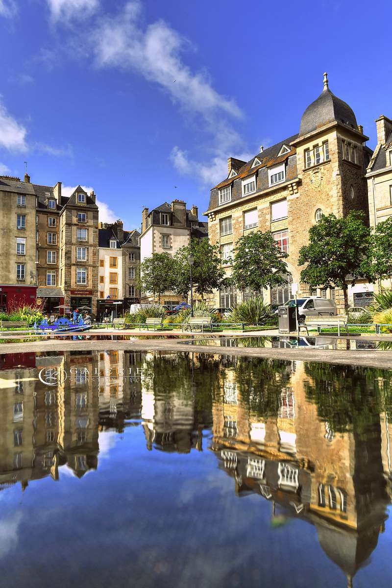 reflets d intra - saint malo - Photographie Photographies par thématiques Galerie Sébastien Luce
