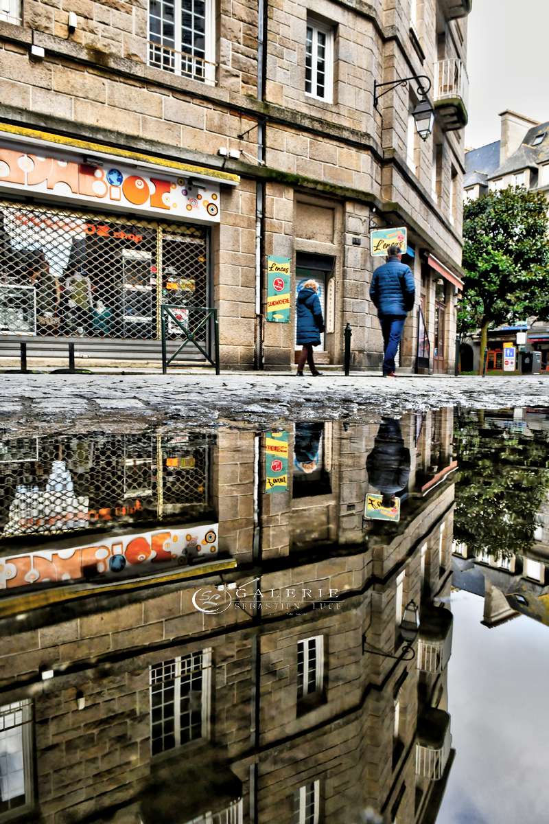 saint malo sous ses pieds - Photographie Photographies par thématiques Galerie Sébastien Luce