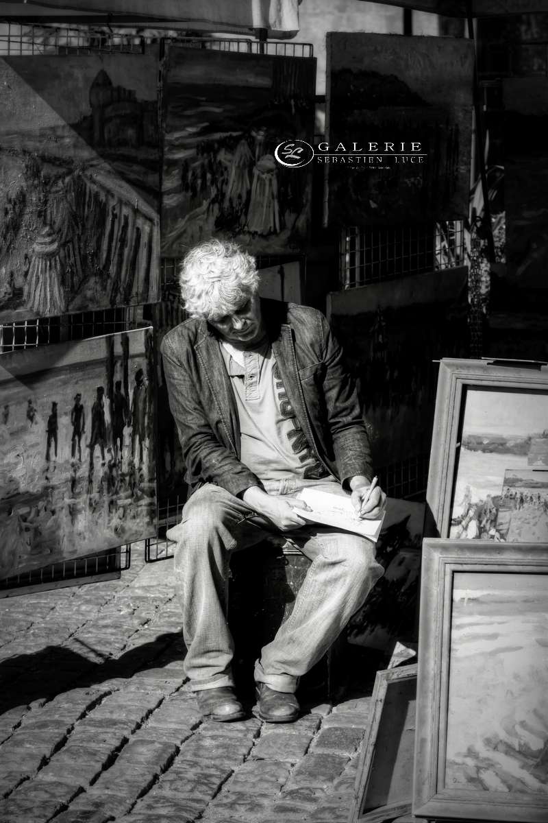 Artiste de rue  - Photographie Photographies d'art en édition limitée Galerie Sébastien Luce