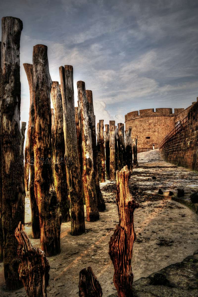 au pied des remparts - st malo  - Photographie Photographies par thématiques Galerie Sébastien Luce