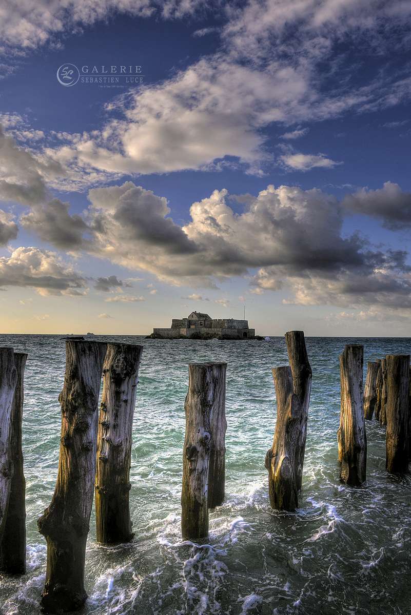 Saint Malo Plage  - Photographie Photographies par thématiques Galerie Sébastien Luce
