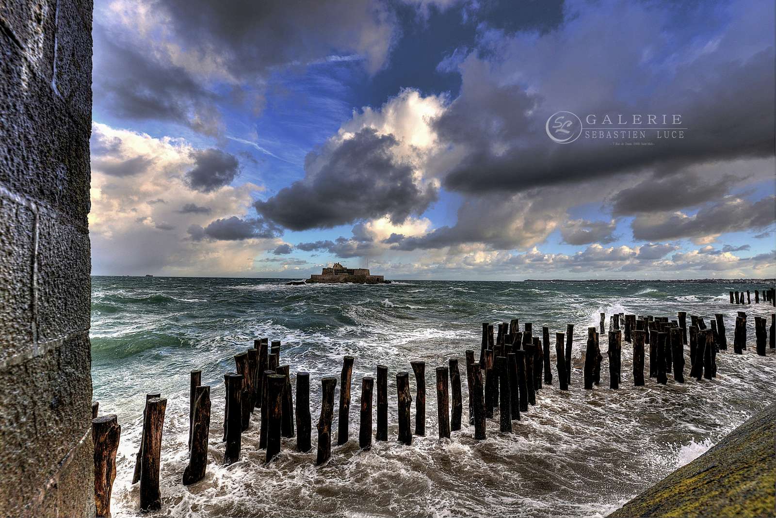 saint malo ville de lumière  - Photographie Photographies par thématiques Galerie Sébastien Luce