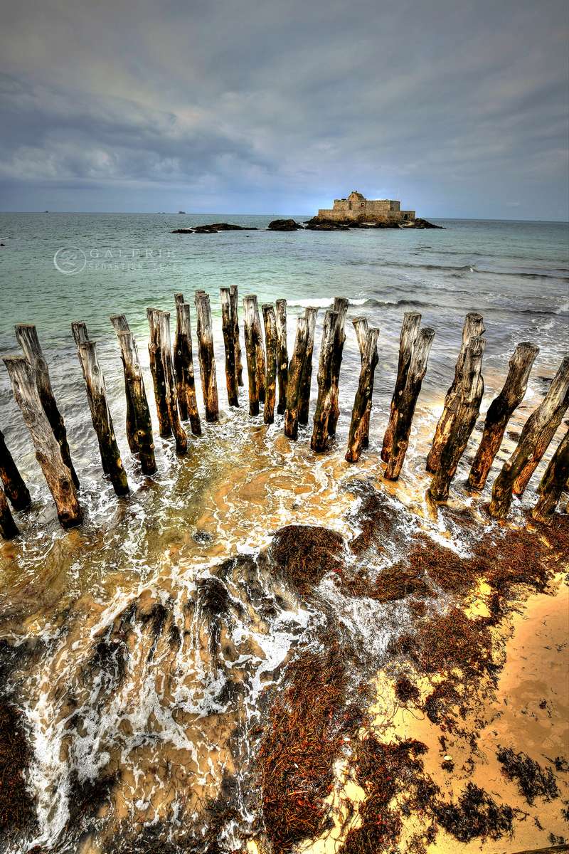 montée des eaux - saint Malo  - Photographie Photographies par thématiques Galerie Sébastien Luce