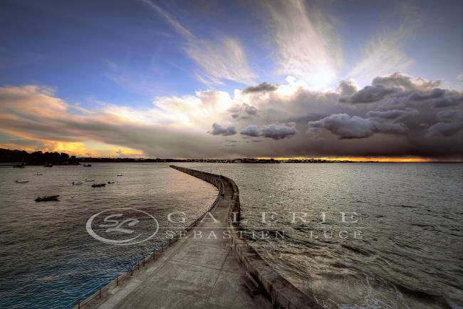 Sunset sur le Môle  - Photographie Photographies par thématiques Galerie Sébastien Luce