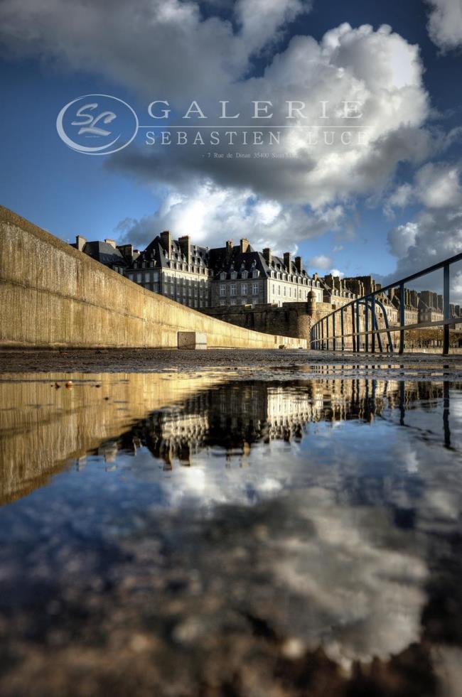 Les Pieds dans l´Eau  - Saint Malo - Photographie Photographies d'art en édition limitée Galerie Sébastien Luce