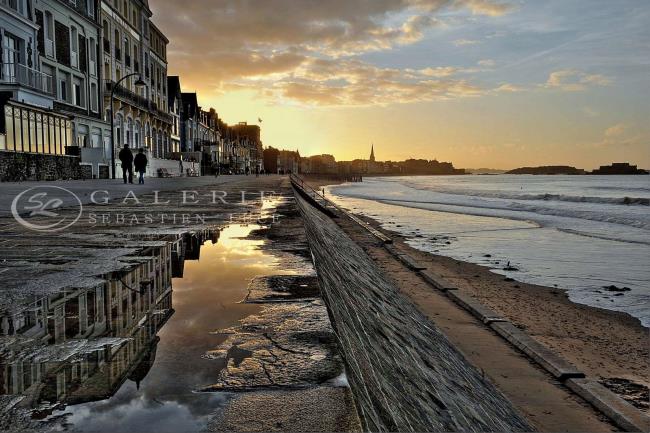 Réverbération Maritime - Saint Malo - Photographie Photographies par thématiques Galerie Sébastien Luce