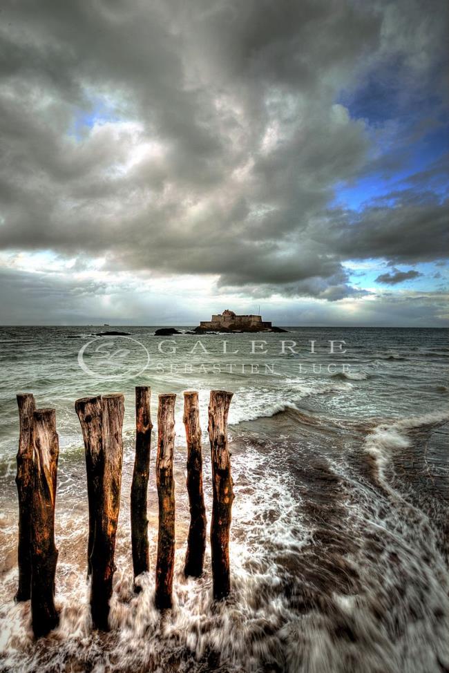 Saint Malo en Mouvement  - Photographie Photographies d'art en édition limitée Galerie Sébastien Luce