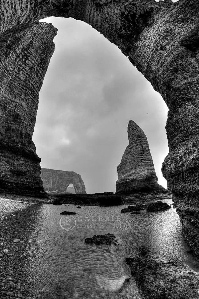Falaises - Etretat - Photographie Photographies d'art en édition limitée Galerie Sébastien Luce