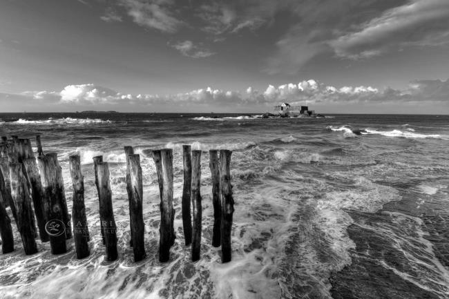 Saint Malo Marée Montante - Photographie Photographies par thématiques Galerie Sébastien Luce