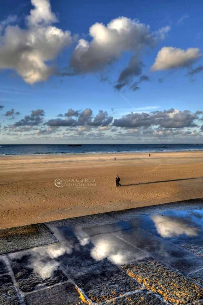 entre les nuages - saint malo  - Photographie Photographies d'art en édition limitée Galerie Sébastien Luce