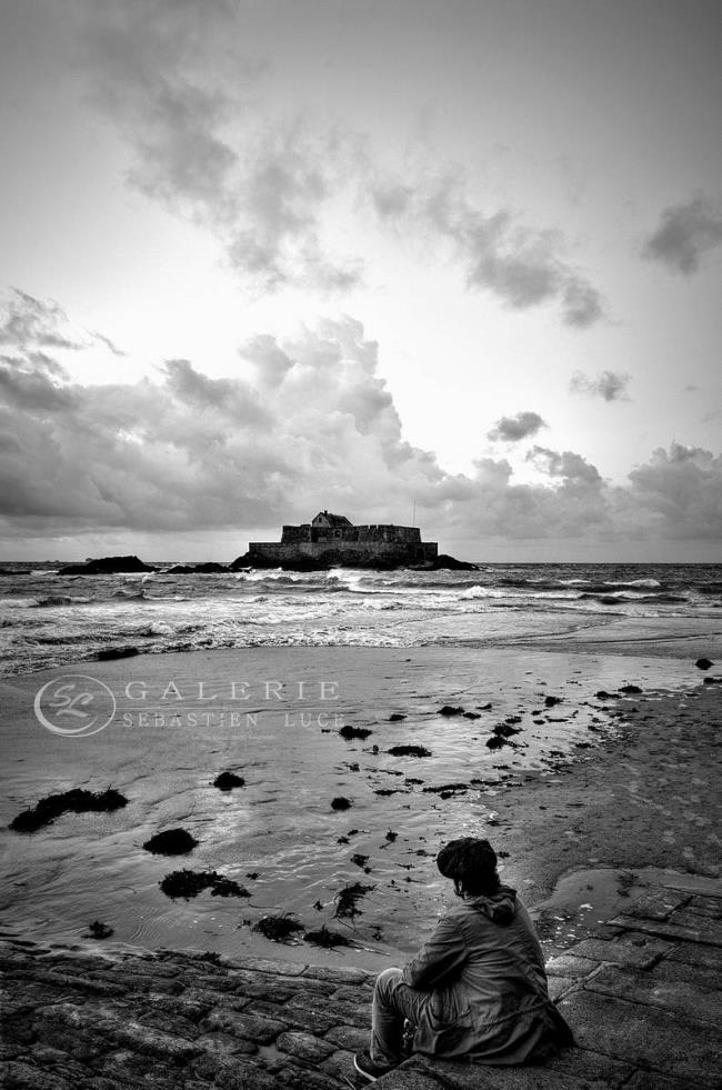 Contemplation - St Malo - Photographie Photographies par thématiques Galerie Sébastien Luce