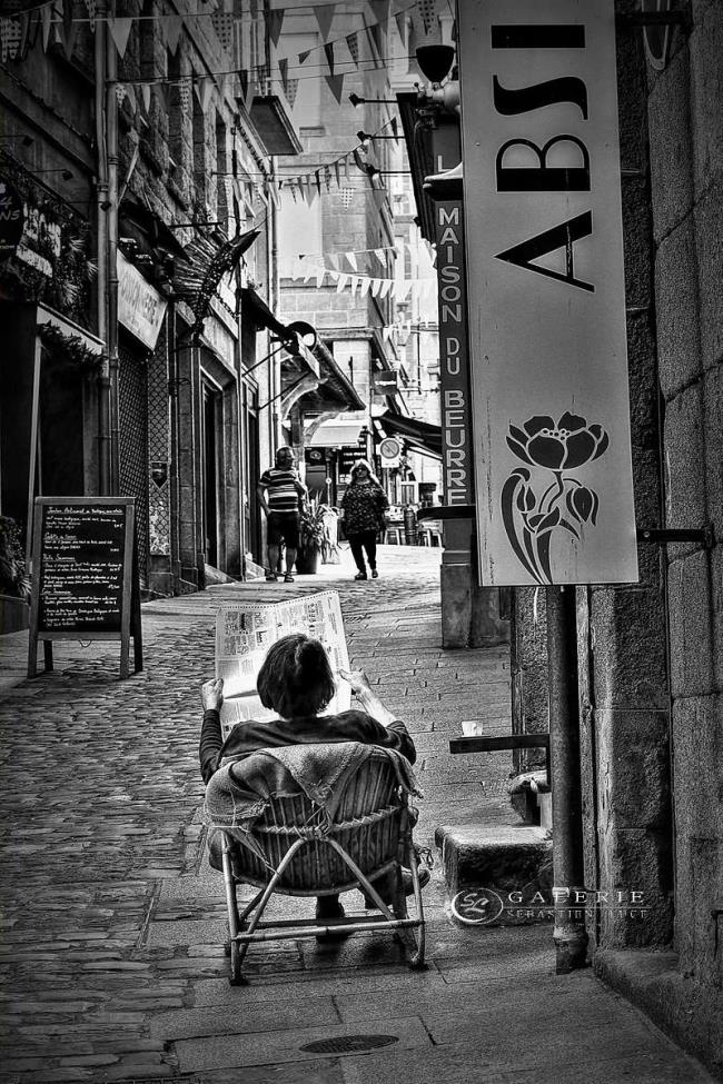 La Liseuse - Photographie Photographies d'art en édition limitée Galerie Sébastien Luce