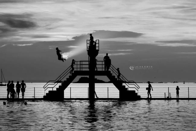 saut de l ange - Saint Malo - Photographie Photographies par thématiques Galerie Sébastien Luce
