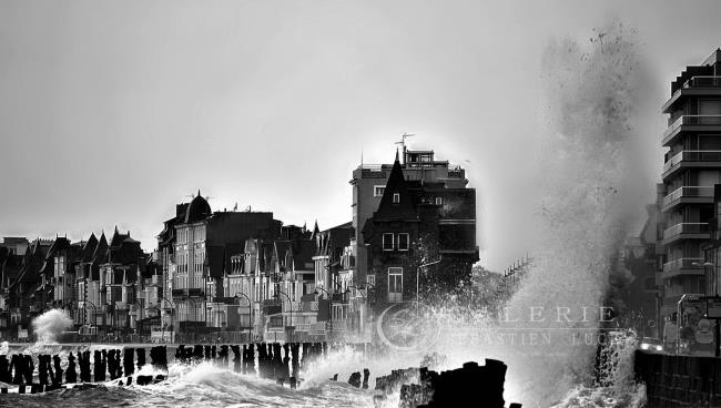 Déluge sur Saint Malo - Photographie Photographies par thématiques Galerie Sébastien Luce