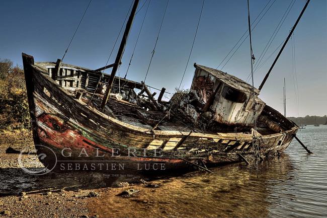 La volupté d´ être Epave - Photographie Photographies d'art en édition limitée Galerie Sébastien Luce