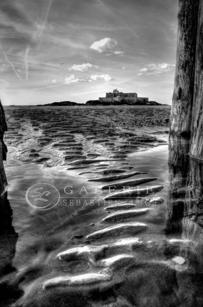 Saint Malo vertébrale Marine - Photographie Photographies d'art en édition limitée Galerie Sébastien Luce
