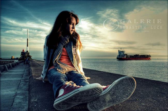 L´heure bleue - Photographie Photographies d'art en édition limitée Galerie Sébastien Luce