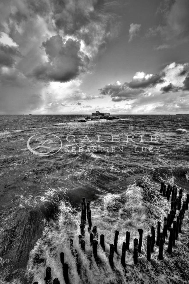 Effet Mer - Saint Malo  - Photographie Photographies d'art en édition limitée Galerie Sébastien Luce