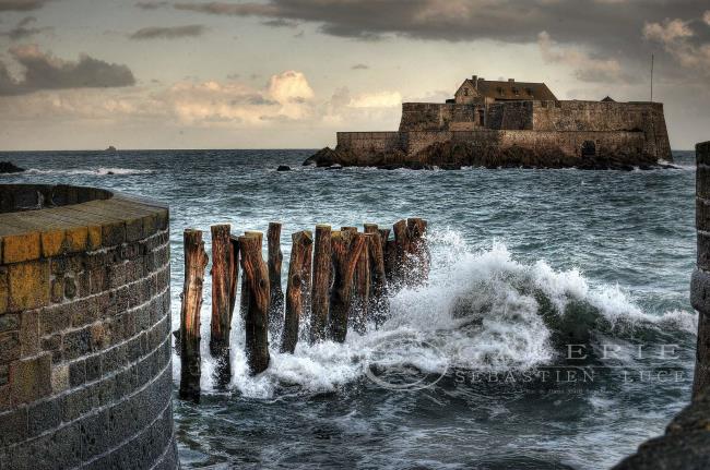 Fort National Dans la tourmente - Photographie Photographies par thématiques Galerie Sébastien Luce