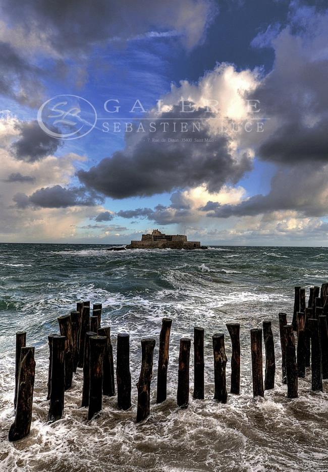 Couleurs Marines - Saint - Malo  - Photographie Photographies d'art en édition limitée Galerie Sébastien Luce