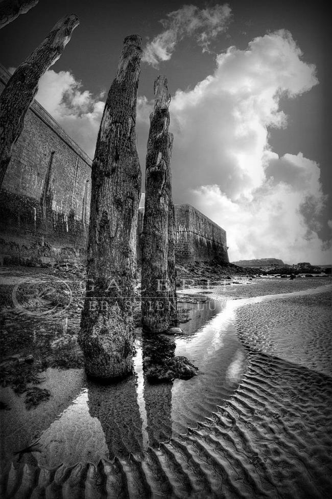 Brise-Lames - Photographie Photographies d'art en édition limitée Galerie Sébastien Luce