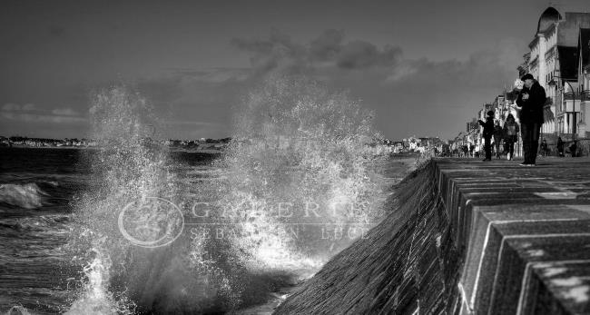 Vague Noir et Blanc - Photographie Photographies par thématiques Galerie Sébastien Luce