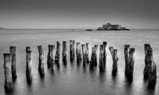 Saint Malo Monochrome - Photographie Photographies par thématiques Galerie Sébastien Luce