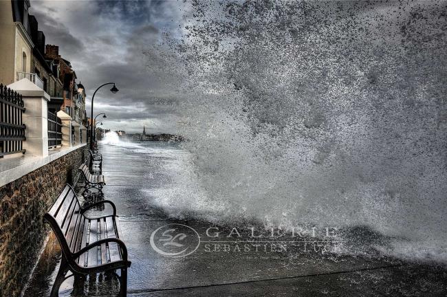 Tempête sur le Sillon - Photographie Photographies d'art en édition limitée Galerie Sébastien Luce