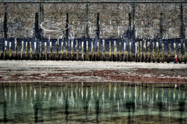 Saint Malo Réflection  - Photographie Photographies d'art en édition limitée Galerie Sébastien Luce