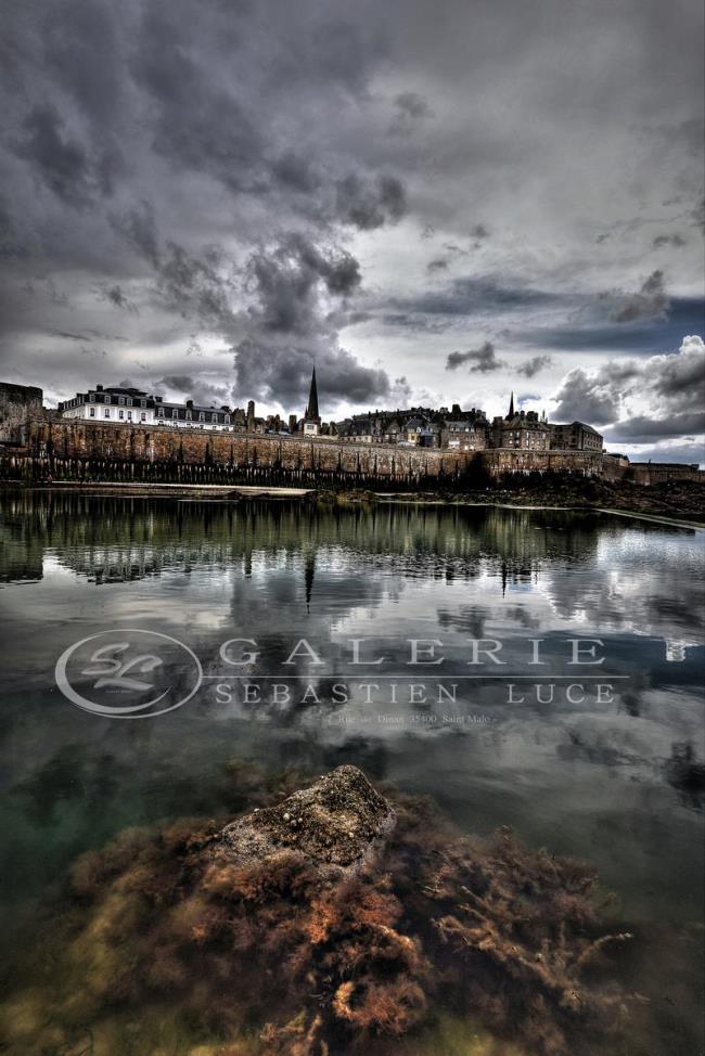 Saint Malo En Profondeur  - Photographie Photographies d'art en édition limitée Galerie Sébastien Luce