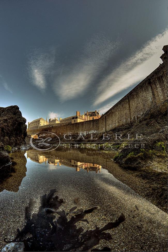 Les yeux dans l´Eau - St Malo - Photographie Photographies par thématiques Galerie Sébastien Luce