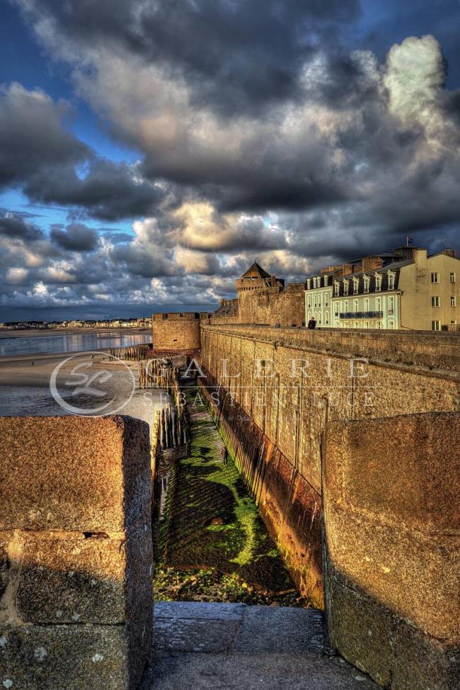 Une touche de vert - St Malo - Photographie Photographies par thématiques Galerie Sébastien Luce