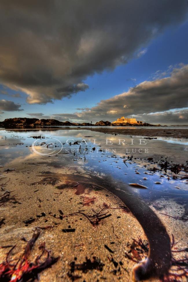 La mer  s´offre à vous - Saint Malo - Photographie Photographies d'art en édition limitée Galerie Sébastien Luce