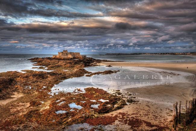 Sunset sur le fort - Photographie Photographies d'art en édition limitée Galerie Sébastien Luce