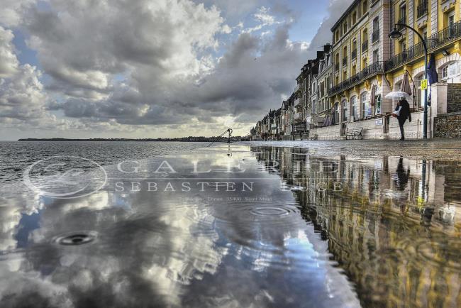 La Dame au parapluie - Photographie Photographies d'art en édition limitée Galerie Sébastien Luce