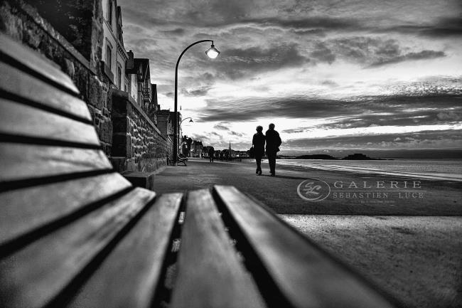 Promenade Malouine - Photographie Photographies d'art en édition limitée Galerie Sébastien Luce