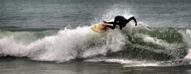 Surf emeraude - Photographie Photographies d'art en édition limitée Galerie Sébastien Luce
