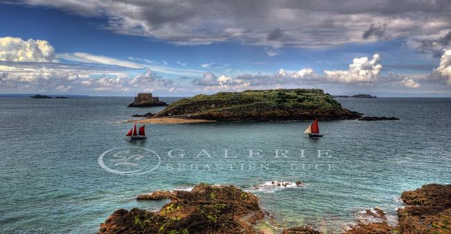Voile Rouge - Photographie Photographies d'art en édition limitée Galerie Sébastien Luce